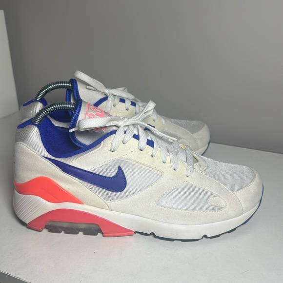 Nike Shoes - Nike airmax 180 retro ultramarine off white with pink and blue sneakers